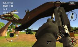 Screenshot 2 di Dinosaur Hunter Dino City 2017 apk