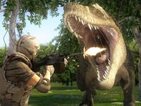 ภาพหน้าจอที่ 12 ของ Dinosaur Hunter Dino City 2017