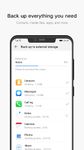 Скриншот  APK-версии Huawei Backup