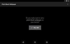 Pitch Black Wallpaper screenshot APK 