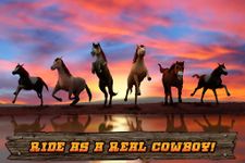 Captura de tela do apk Corridas de Cowboys em Cavalos 3