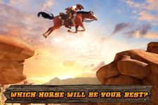 Captura de tela do apk Corridas de Cowboys em Cavalos 1