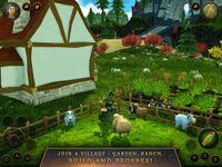 3D MMO Villagers & Heroes captura de pantalla apk 1