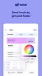 Screenshot 1 di Invoice by Wave apk