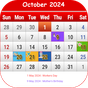 South African Calendar 2017