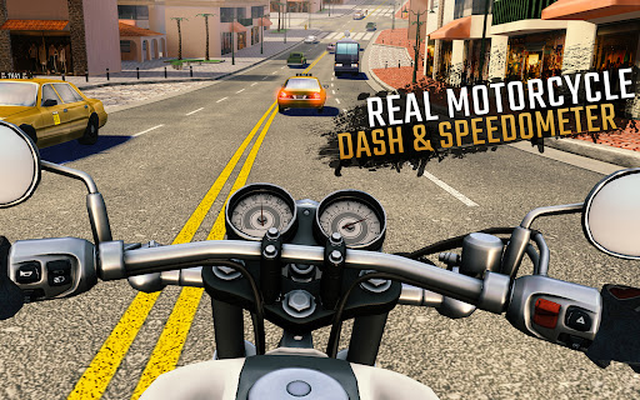 moto rider go highway traffic game