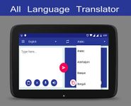 Captura de tela do apk Tradutor de línguas grátis 6