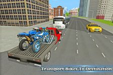 Bike Transport Truck Driver screenshot apk 5