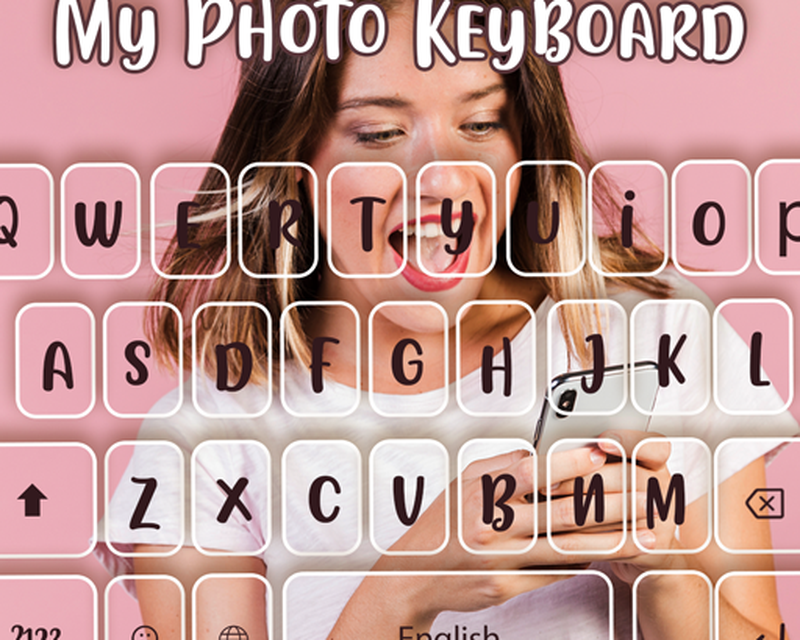 my photo keyboard app