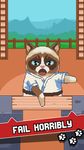 Captura de tela do apk Grumpy Cat: Um Jogo Horrível 13