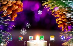 Скриншот 5 APK-версии Макро Новогодние Живые Обои