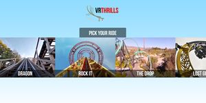 Tangkapan layar apk VR Thrills: Roller Coaster 360 5