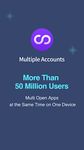 Multiple Accounts: 2Accounts의 스크린샷 apk 