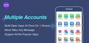 Multiple Accounts: 2Accounts screenshot apk 1