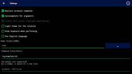 Qute: Terminal console Emulator screenshot APK 2