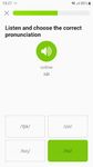 Inglés Pronunciación - Awabe captura de pantalla apk 4