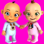 Sprechende Baby Zwillinge Icon