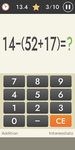 Cálculo mental (Matemáticas, Entrenamiento mental) captura de pantalla apk 11