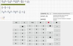Captura de tela do apk Сalculadora fração Grátis 9