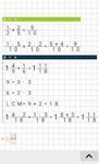 Fracciones calculadora captura de pantalla apk 17