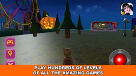 Скриншот 10 APK-версии Halloween Cat Theme Park 3D