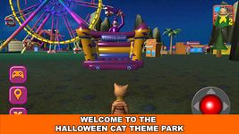 Скриншот  APK-версии Halloween Cat Theme Park 3D