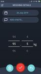 Journal de Poids, IMC capture d'écran apk 9