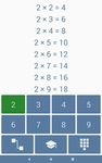 Tabla de Multiplicar captura de pantalla apk 6