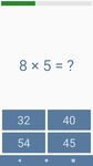 Table de Multiplication capture d'écran apk 15