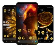 Free Themes for Android Golden zrzut z ekranu apk 4