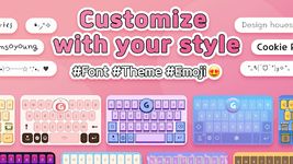 Tangkap skrin apk Design Keyboard -Tema, Font 12