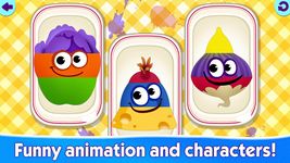 FUNNY FOOD 2! Kindergarten Learning Games for Kids screenshot apk 10