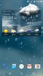 Storm Clock & Weather Widget のスクリーンショットapk 1