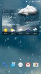 Storm Clock & Weather Widget zrzut z ekranu apk 