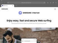 Tangkapan layar apk Samsung Internet Beta 9