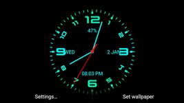 Analog Clock Live Wallpaper screenshot APK 10