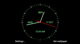 Analog Clock Live Wallpaper ảnh màn hình apk 4