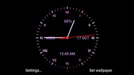 Analog Clock Live Wallpaper ảnh màn hình apk 14