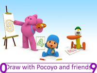 Скриншот 5 APK-версии Pocoyo Numbers 1, 2, 3 Free