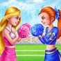 Icône de Compétition de pom-pom girls