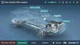 Four-stroke Otto engine VR 3D στιγμιότυπο apk 3