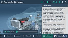 Four-stroke Otto engine VR 3D στιγμιότυπο apk 