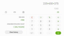 Samsung Calculator screenshot apk 3