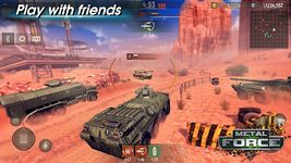 Captura de tela do apk Metal Force: Jogo de Tanques 17
