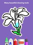 Draw Flowers screenshot APK 