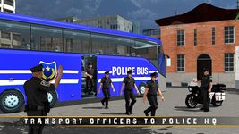 Polis Otobüsü Sürüş Oyunu 3D ekran görüntüsü APK 1