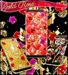 Скриншот  APK-версии Gold rose live wallpaper