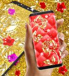 Скриншот 8 APK-версии Gold rose live wallpaper