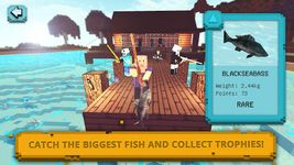 Captura de tela do apk Peixes Quadrados Jogo de Pesca 8