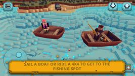 Captura de tela do apk Peixes Quadrados Jogo de Pesca 4